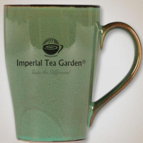 16 oz. Ceramic Mug (Willow Green/Black) - Tea Ware from Imperial Tea Garden®