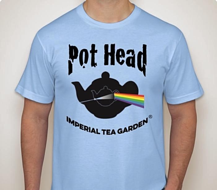 pothead t shirt Baby Blue Pot Head Short Sleeve T-Shirt